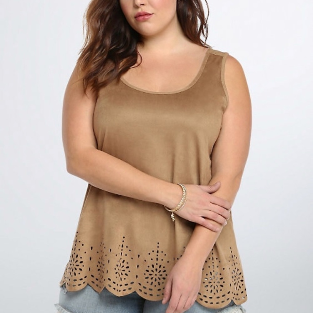 Suede Torrid Tank